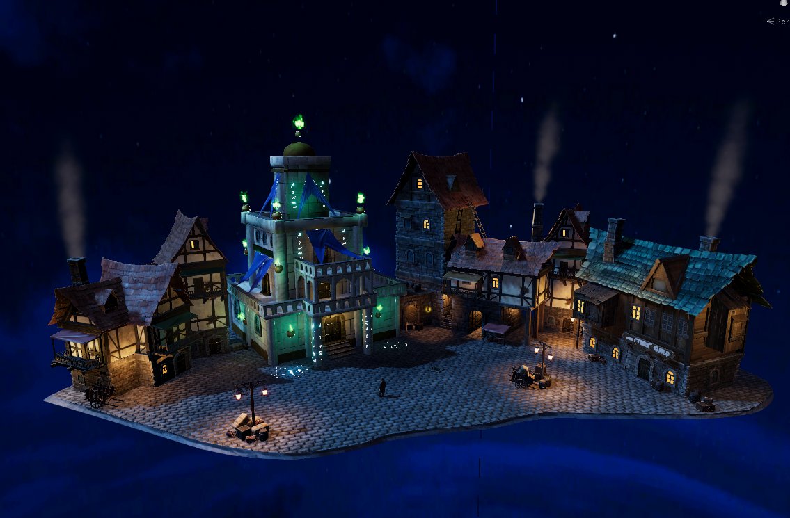 Inside the town we can find the wizards guild, where those consider to be... special can learn and improve their unique abilities!!!

#pathfinder #gamedev #indiedev #DnD #fantasy  #roleplay #supersquad #dice #scenario #dungeonsanddragons #conceptart #screenshotsaturday