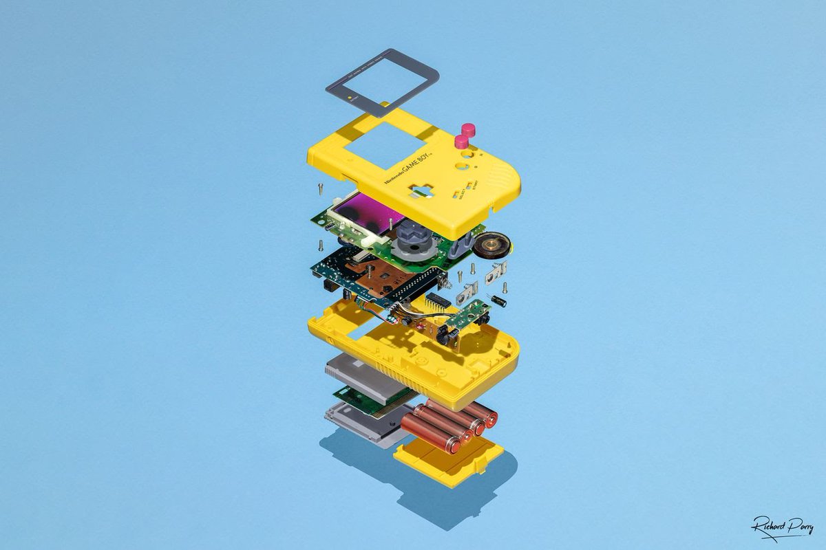 Le travail très très très minutieux de Richard Parry !