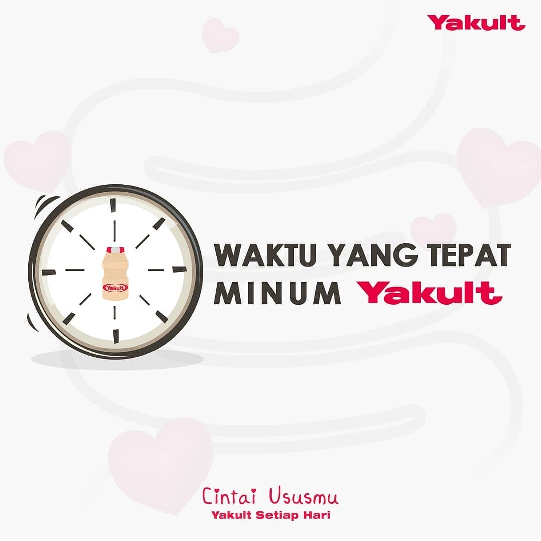 Tahu kah kamu kapan waktu yang tepat minum yakult?
Yakult boleh diminum kapan saja, baik sebelum atau sesudah makan. Namun sebagian besar orang lebih suka mengonsumsi Yakult pada saat makan atau sesudah makan. 

<a href="/yakultindonesia/">Yakult Indonesia</a>