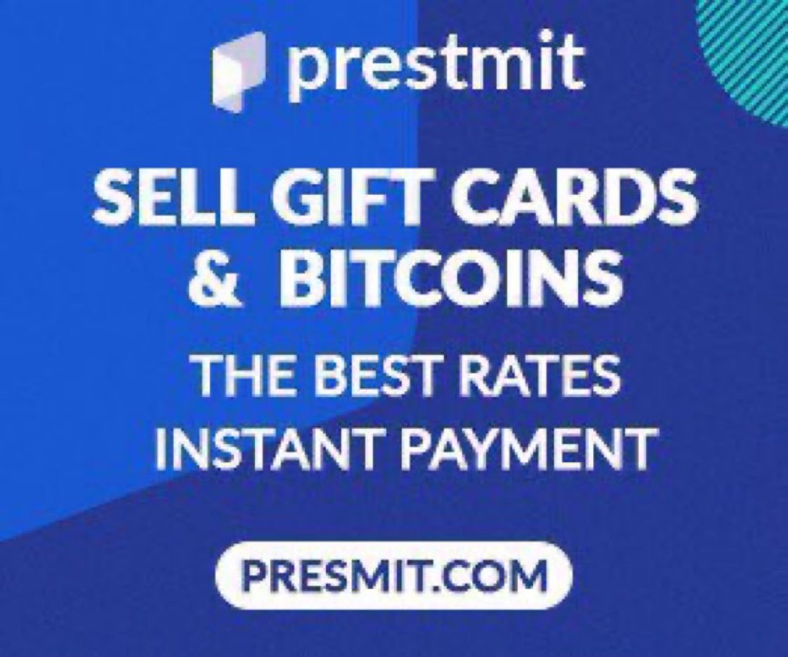 𝐀𝐔𝐍𝐓𝐘 𝐀𝐃𝐀 Sur Twitter : Did You Know That With @Prestmit You Can  Sell Or Buy Bitcoins And Gift Cards At An Amazing Rate. You Can Buy Gift  Cards And Pay In