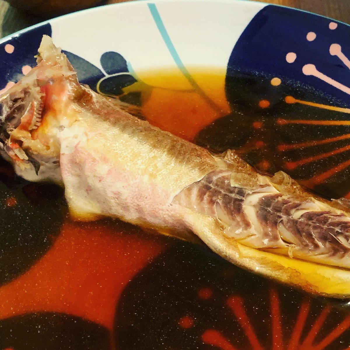 ホウボウの煮付け