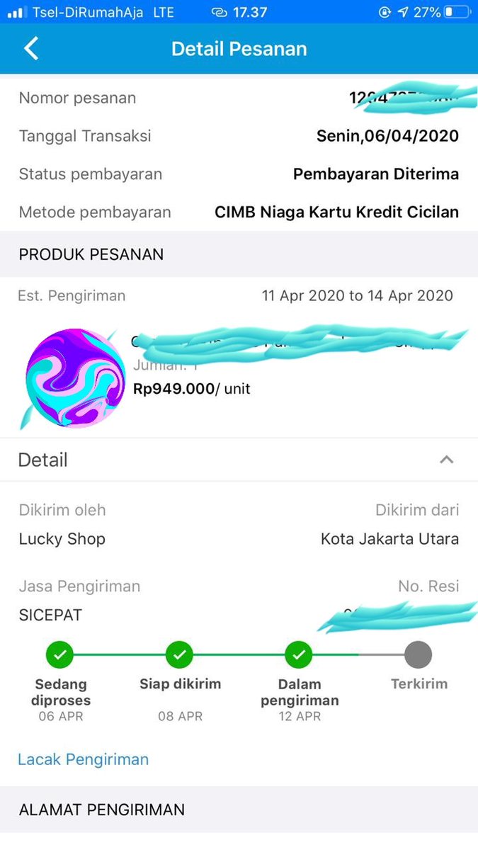 djayanugrah's tweet photo. Min saya ada transaksi di ecommerce blibli, pas waktu checkout pembayaran saya pake cicilan tp knp di mutasi kartu kredit saya tertagih full ? @CIMBNiaga https://t.co/IZLcw0kYhZ