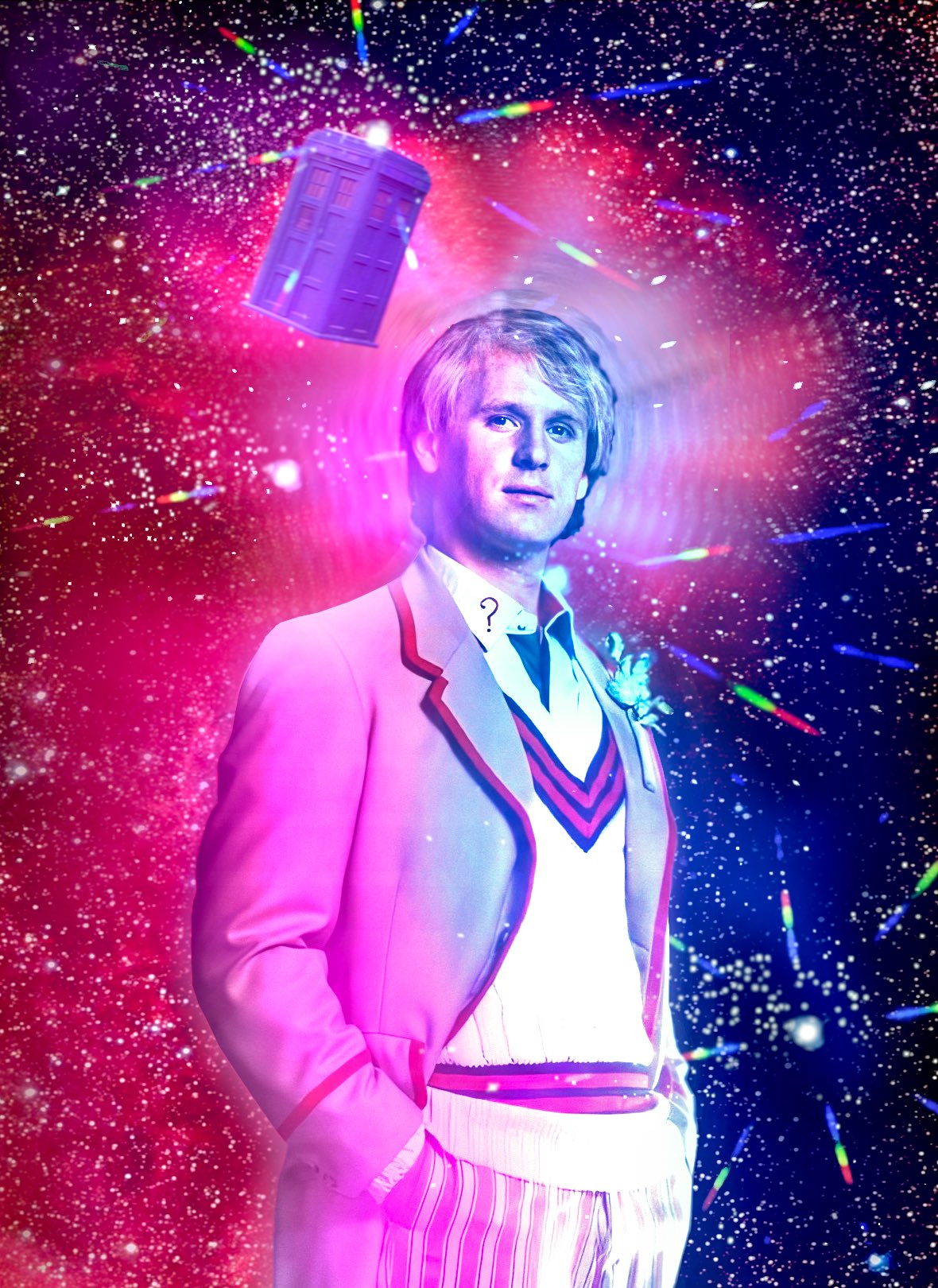 Artwork! Happy Birthday to Peter Davison! 