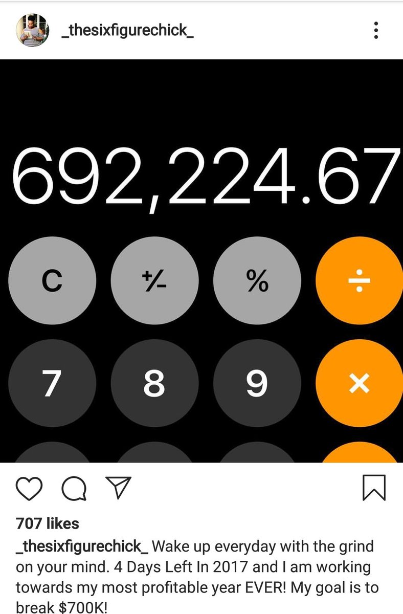 In 2017, she made over $692,000 in the full year. In her old job, it would have taken her 32 years to achieve that feat.32 Big Years. Imagine crunching 32 years into 1 year. That's outstanding.