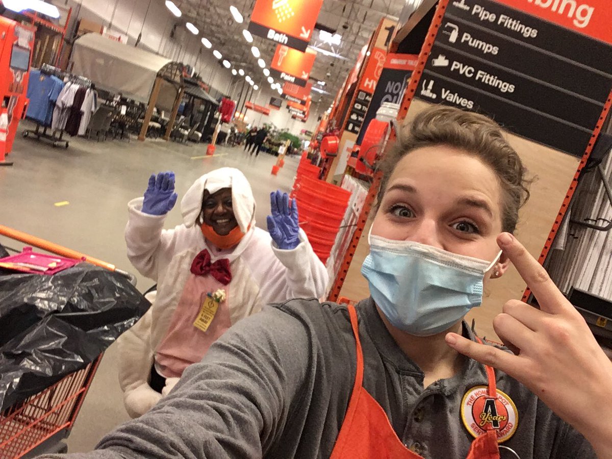 Gilda and Ashley “hopped” down the Mighty 6664 Home Depot Costa Mesa “Bunny Trail”