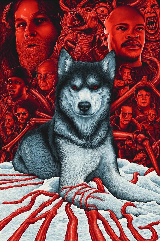 нечто карпентер монстр. нечто 1982 постер. нечто карпентер монстр. The thing art. нечто плакат.