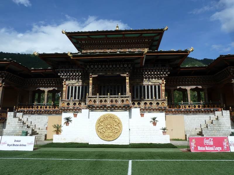 Estadio Changlimithang Bután.Club: selección de Bután.Capacidad: 15.000