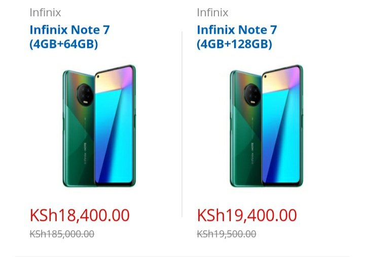 yabhishekhd's tweet image. Infinix Note 7 Kenya Pricing For 4GB+64GB KES 18,399
4GB+128GB KES 19,399
6GB+128GB KES 20,699
Indian Price according to Kenya Pricing 4GB+64GB ₹13,250
4GB+128GB ₹13,999
6GB+128GB ₹14,999
But in India Price will lesser than Keniyan Pricing. #infinixnote7 #infinixnote #infinix