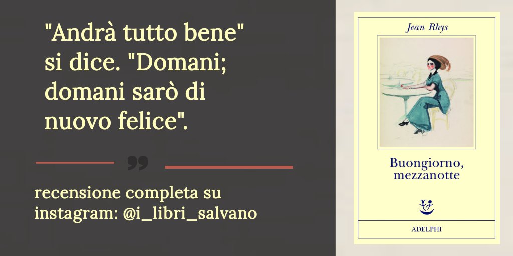Ha perso tutto, tranne l'infelicità. 
In stati emotivi altalenanti vaga col dolore appiccicato addosso, cercando una dignità perduta. 
Non ha un posto, appartiene solo al nulla,"una pagliuzza galleggiante in un gorgo che scompare inghiottita dove tutto ristagna".

#lettura #libri