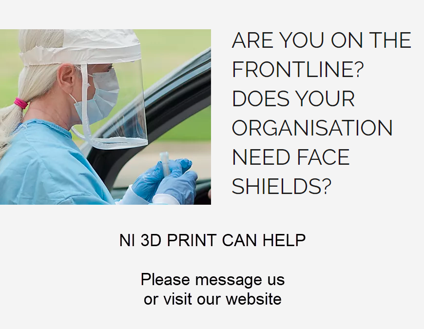 ni3dprint's tweet photo. We've been part of a  huge volunteer effort to get face shields printed for our healthcare workers. Contact us if you or someone you know needs a face shield.

https://t.co/U12PxvtQWI https://t.co/uqoRm65hMO
