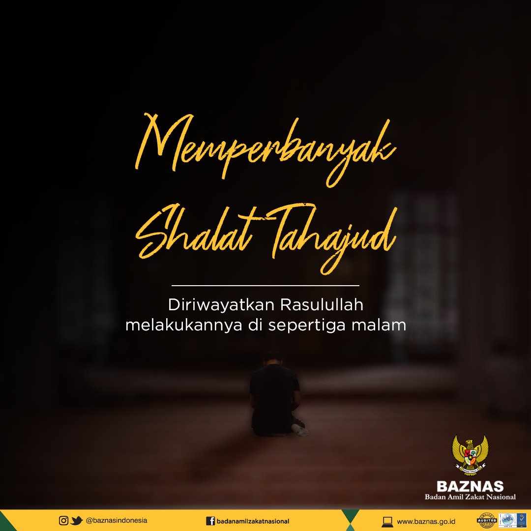 Baznas En Twitter Pada Keterangan Lain Oleh Aisyah Ra Disebutkan Juga Bahwa Rasulullah Juga Membiasaan Shalat Tahajud Setiap Malam Bahkan Shalat Tahajud Hukumnya Sunnah Bagi Kaum Muslimin Baznas Zakat Ramadhan Lekaspulihindonesia Https T Co