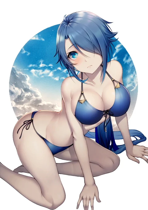 貴族転生 ゾーイ(水着) 描いてみました!
貴族転生コミカライズ1巻が発売中です。是非! 