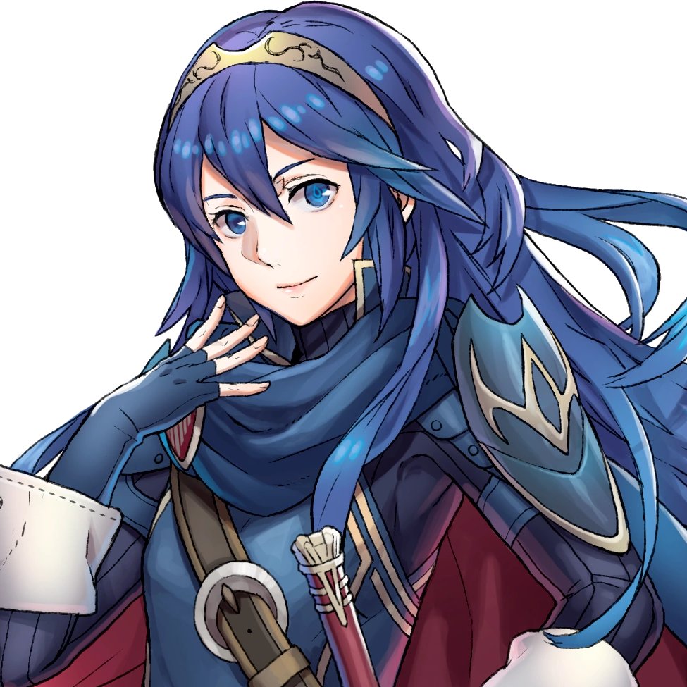 Today's blue anime girl of the day is Lucina from Fire Emblem! 