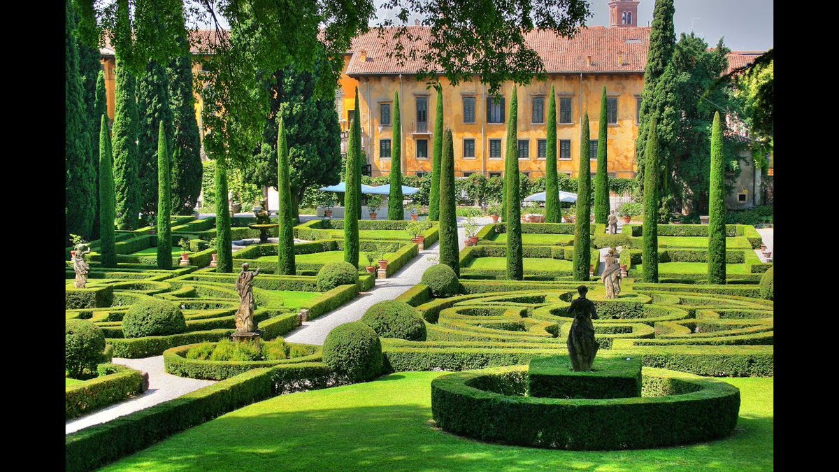 palazzo e giardino giusti- palace and gardens near centre of verona- built in 16th century