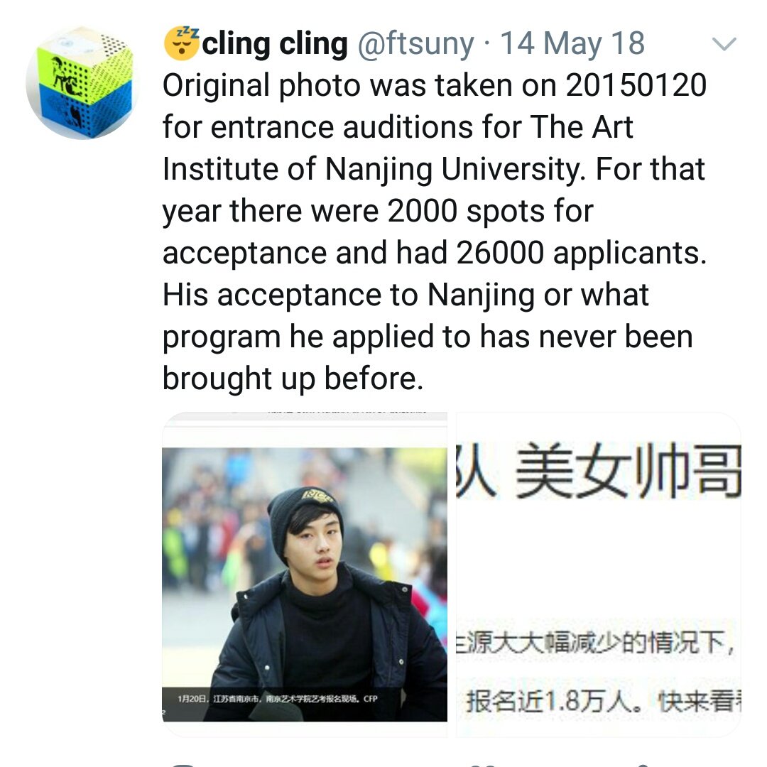 winwin spotted in vietnames article. we didnt know about his acceptance results to nanjing but still.. im adding it anyway https://ione.net/tin-tuc/nhip-song/nam-thanh-nu-tu-trung-quoc-thi-vao-truong-nghe-thuat-dong-nghin-nghit-3137433.html