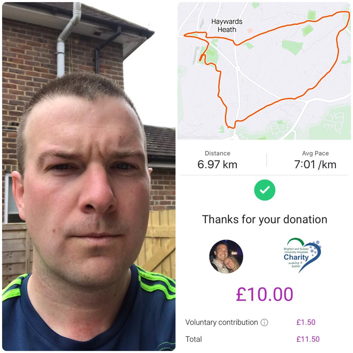 Oriel_PE's tweet photo. WHY SO SERIOUS MR C? 😂 Mr Creese, ex-PE teacher Miss Madden & ex- Drama teacher Mr Vinnicombe are the latest teachers to #GetInvolved & @Run5k4NHS this morning as we #PUSHFOR2000! 1️⃣4️⃣9️⃣ participants, and £1️⃣5️⃣5️⃣2️⃣ raised now. More on the way! #Proud #Run5k4NHS #OrielPE 💜🙌🏽😍 https://t.co/et4m7kXjBf