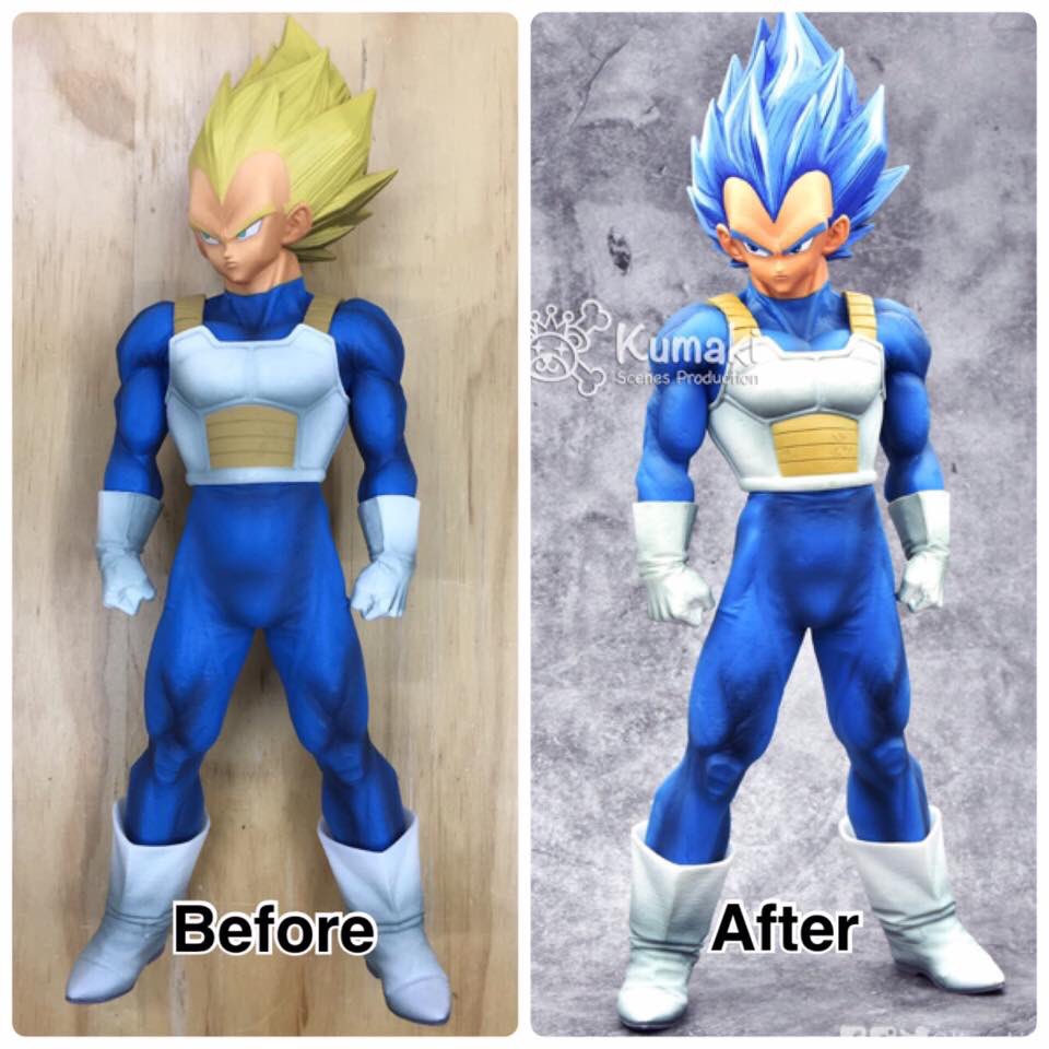 ベジータ超サイヤ SMSPリペイント作品 ベジータ超サイヤ SMSPリペイント作品 ドラゴンボール/フィギュア
