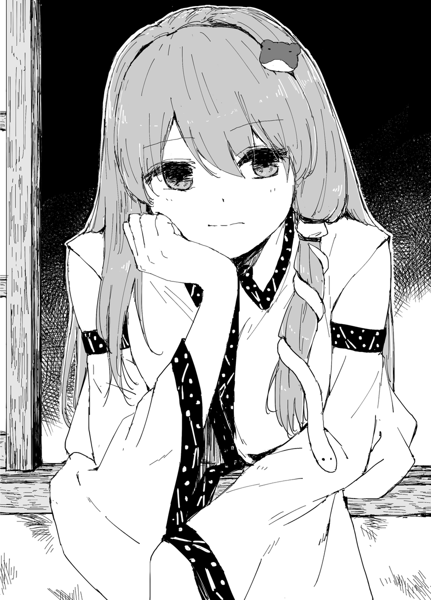 #絵描き繋がれ
げわさん(🍥kuroge_18)からご指名頂きました!ありがたや😇

最近あまり上げられてないですが、いっぱい描ける人を目指して、しこしこ鍛えてます👞👞
いいにおいのする女の子を描きたいです。
早苗さん、すこ!😊 