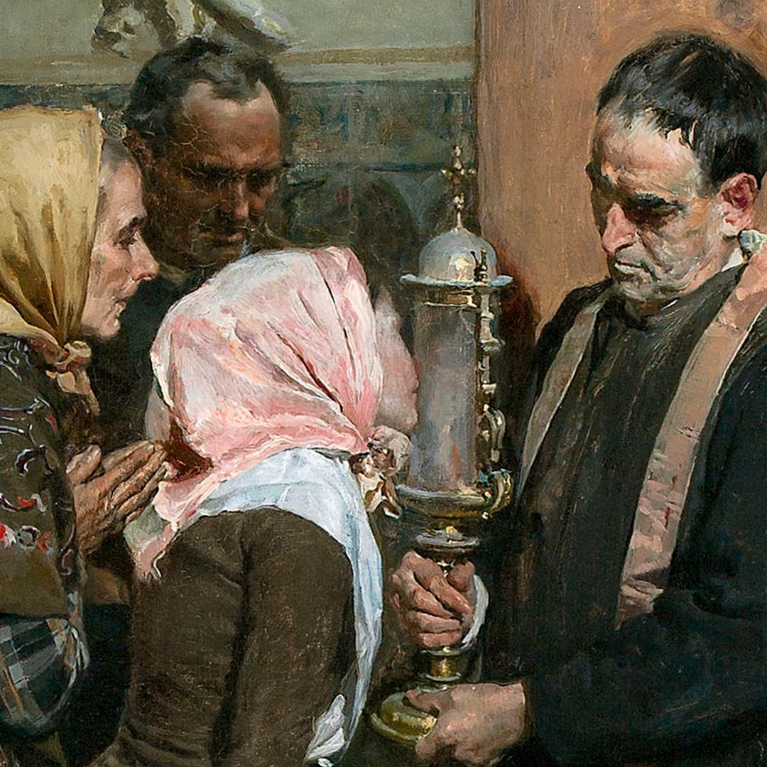 Museo Bbaa Bilbao On Twitter Laobradehoy El Beso De La Reliquia 1893 Joaquín Sorolla Con Esta Obra Joaquín Sorolla Obtuvo Su Primer Reconocimiento Artístico Al Ser Premiada En Exposiciones De París