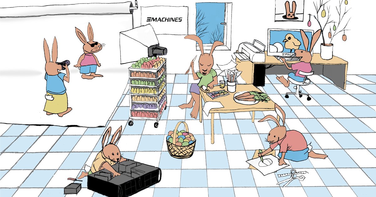 XIMACHINES's tweet photo. The Easter bunny left a little search picture. Can you find the 10 mistakes?
#eastern #happyeastern https://t.co/xSMxRcviyb