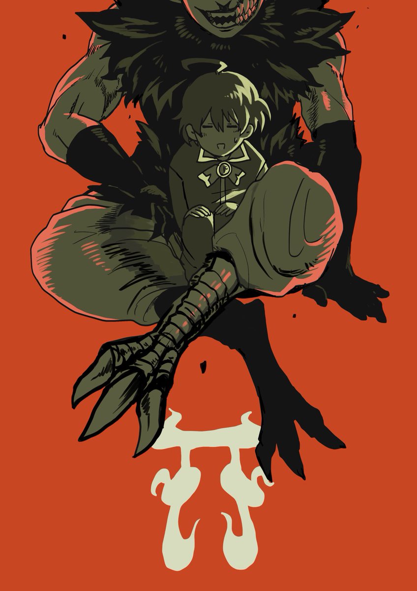 「悪魔っぽくないけど悪魔っぽい 」|ひよもんのイラスト