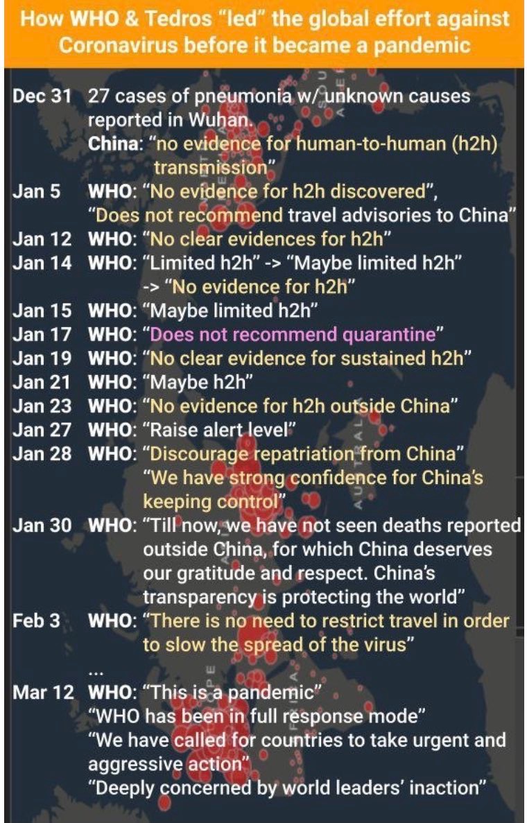 be_robert's tweet photo. @_Punhal_ Puedo respetar y entender (más no compartir) tus ideas por defender el comunismo de China que domina en la actualidad, pero defender a la OMS cuando su único trabajo es hacerle seguimiento a la salud mundial NO https://t.co/g3Rnzl5mtS