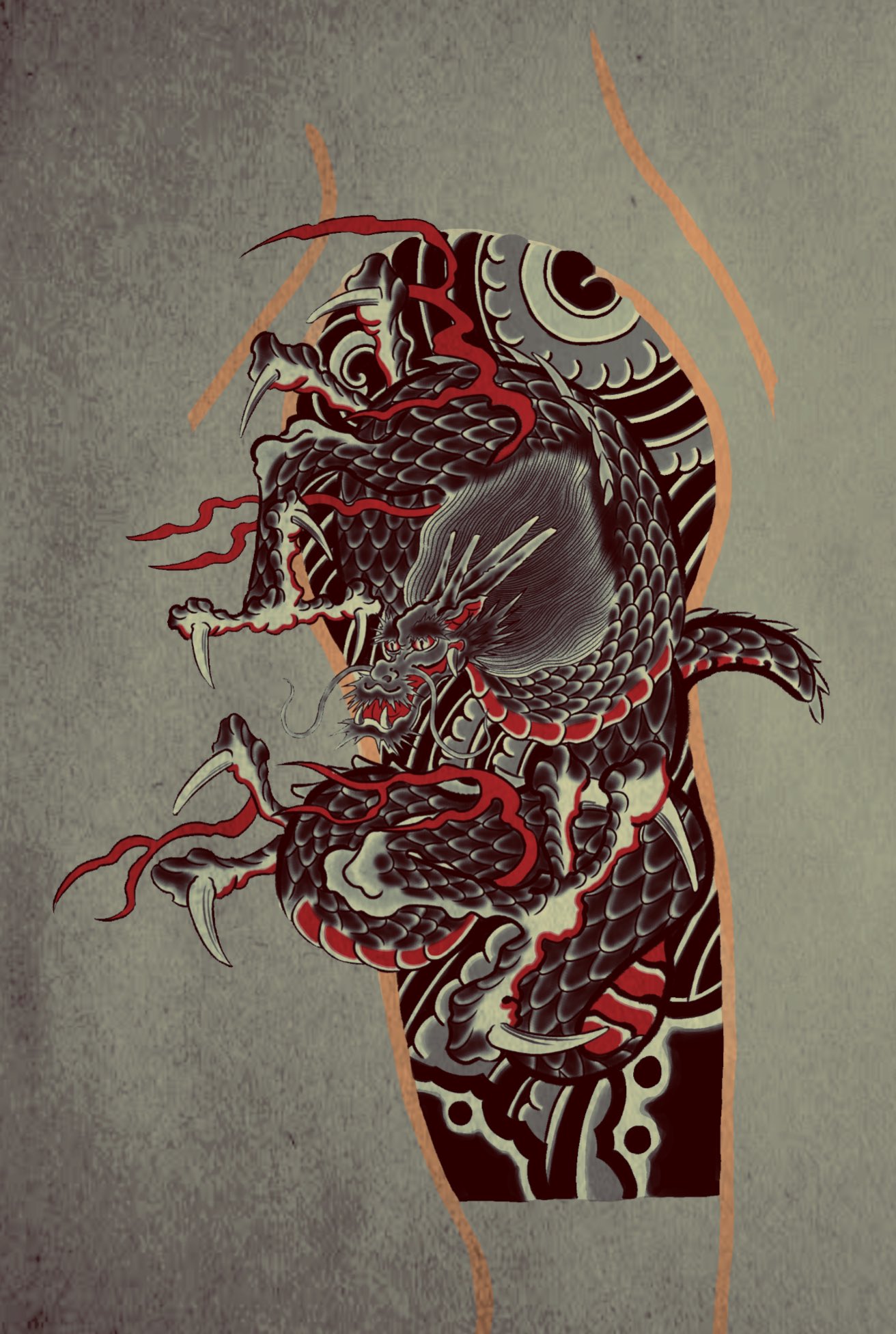 Tattooer Kagura タトゥー 刺青 Tattoo 和彫り イラスト T Co 7lrzfacn9c Twitter