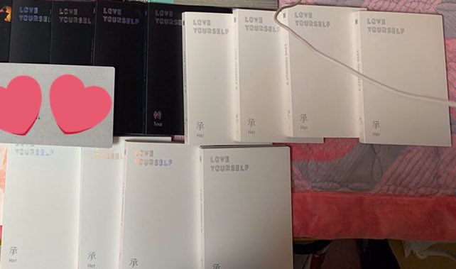 BTS Love Yourself Her/Tear PB+CD)P300+SFPB+CD ONLYNOT COMPLETE INCLUSIONReply “MINE+HER/TEAR+VERSION”50% DP accepted, Balance upon arrivalDOP: WITHIN 24 HRSMOP: BDO/Gcash/PayMaya/PayPal