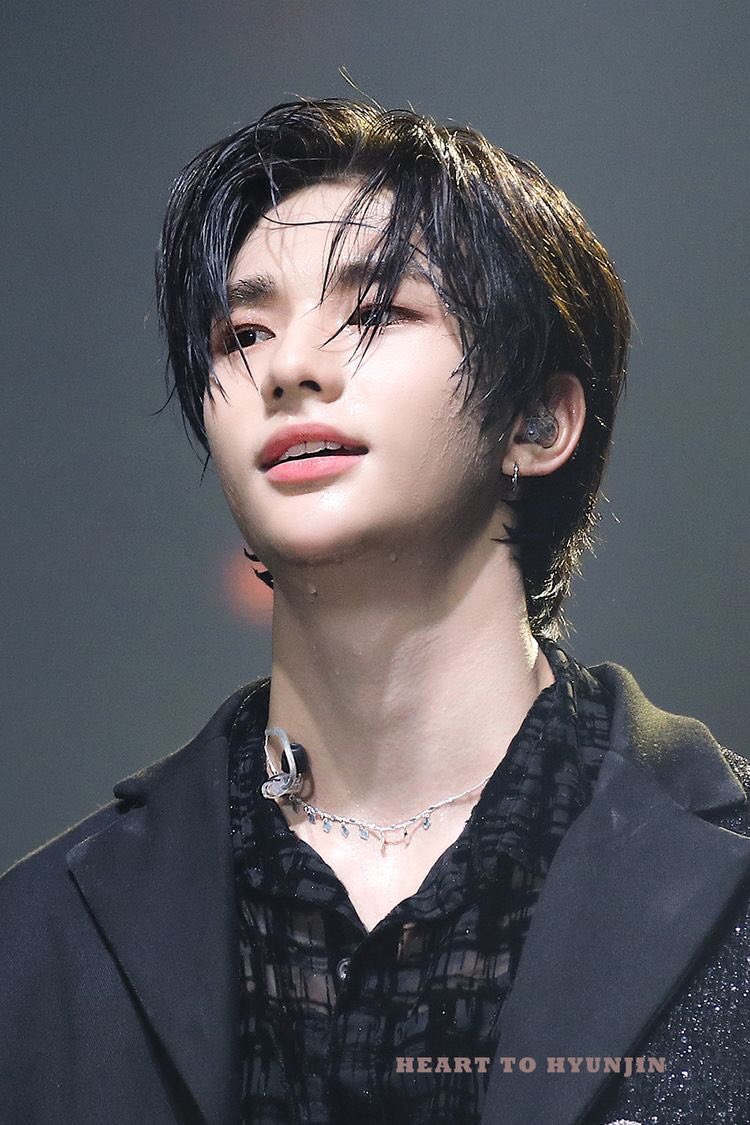 Hwang Hyunjin sweating: a unholy thread