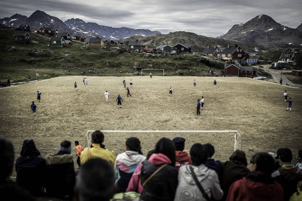 Tasiilaq Stadion. Groenlandia.Club: ATA 1960.Capacidad: -.Inaugurado: 1960