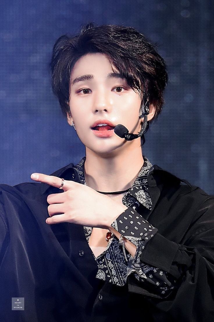 Hwang Hyunjin sweating: a unholy thread
