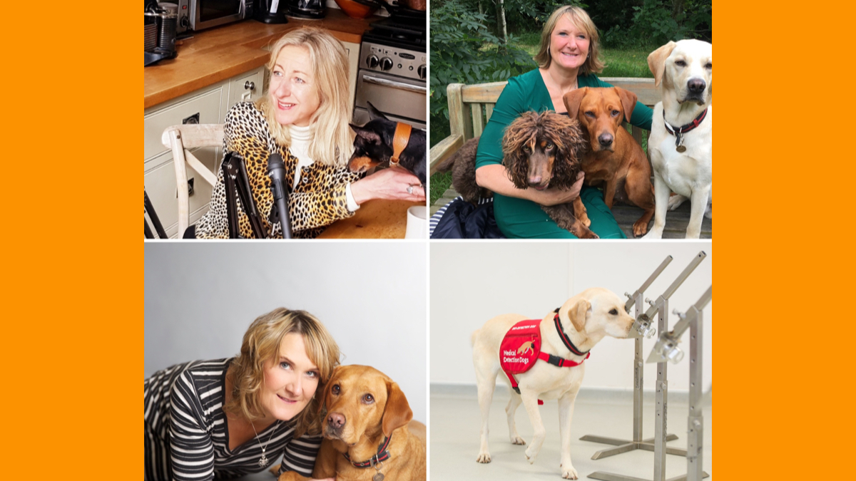 Tune into A DOG'S LIFE 🎧

I'm chatting to Dr Claire Guest CEO <a href="/MedDetectDogs/">Medical Detection Dogs</a> 

Dogs can smell a teaspoon of sugar in two Olympic swimming pools 🐕

Find out how dogs can be trained to sniff out disease, saving lives 
#COVID19 #EasterMonday 
<a href="/ApplePodcasts/">Apple Podcasts</a>
<a href="/Spotify/">Spotify</a>
<a href="/podpeopleuk/">Pod People Productions</a>