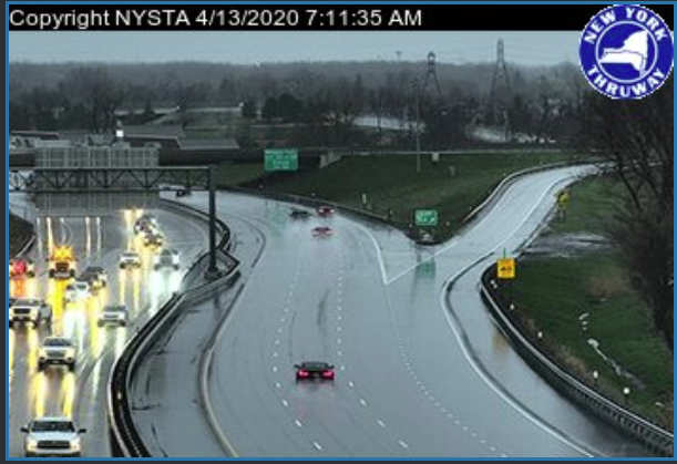 barry_vee's tweet photo. #Accident on the #I90 WB near #RT400 blocking the right lane. YourMorningBuffalo #BuffaloTraffic #YMB https://t.co/3i6mwpPLFf