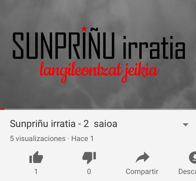 sunprinu's tweet photo. Entzungai dago SUNPRIÑU IRRATIAREN bigarren saioa. 
Perfileko biografian duzue bideoa ikusteko lotura
https://t.co/05q5e0ylhC

Larraundik lau haizetara!! https://t.co/HEYder1M7g