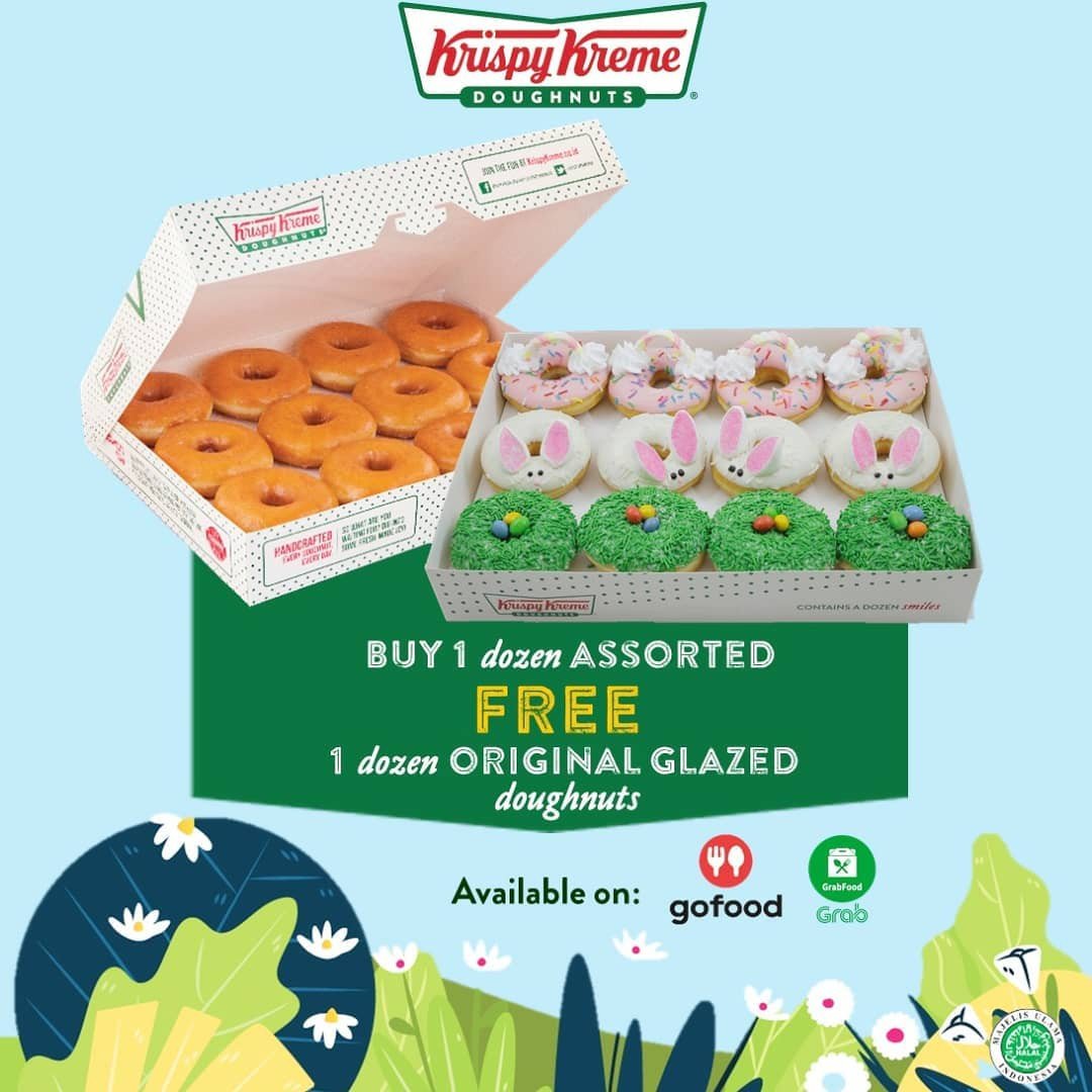 Giladiskon's tweet photo. Krispy Kreme Promo Spesial Di Rumah Aja, Beli 1 Gratis 1!
https://t.co/gx3ql2dBul
#krispykreme #promo #giladiskon #infopromo #infodiskon #promokrispykreme #promomakanan #promodelivery https://t.co/jJZjyp0VwT