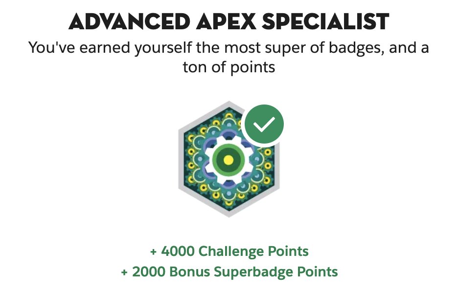 vladfromrome's tweet photo. Just finished Advanced Apex Specialist! Feels like after a marathon!
https://t.co/2JpbbaGYzr https://t.co/CV4IEMPV7g