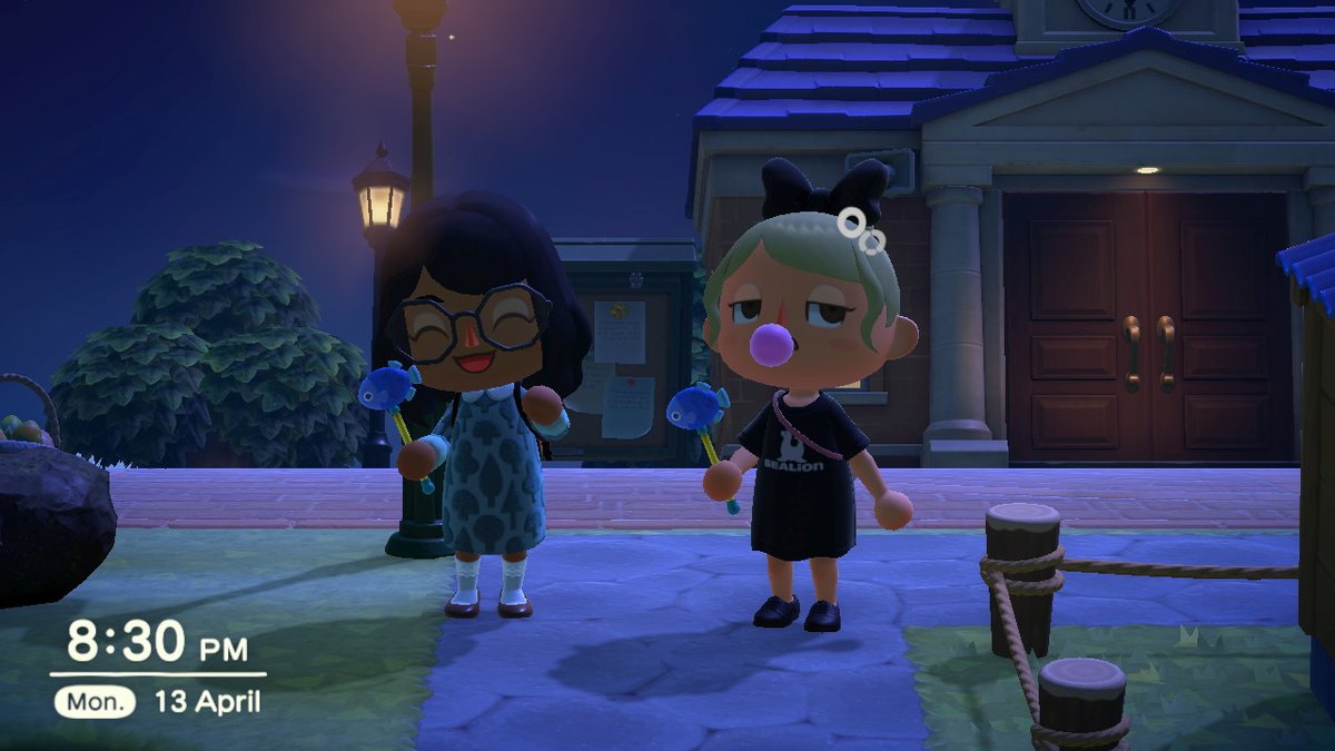 leahhenare's tweet photo. @MochaOCE and I 

 #AnimalCrossing #ACNH #NintendoSwitch https://t.co/QNyJWMMXuA