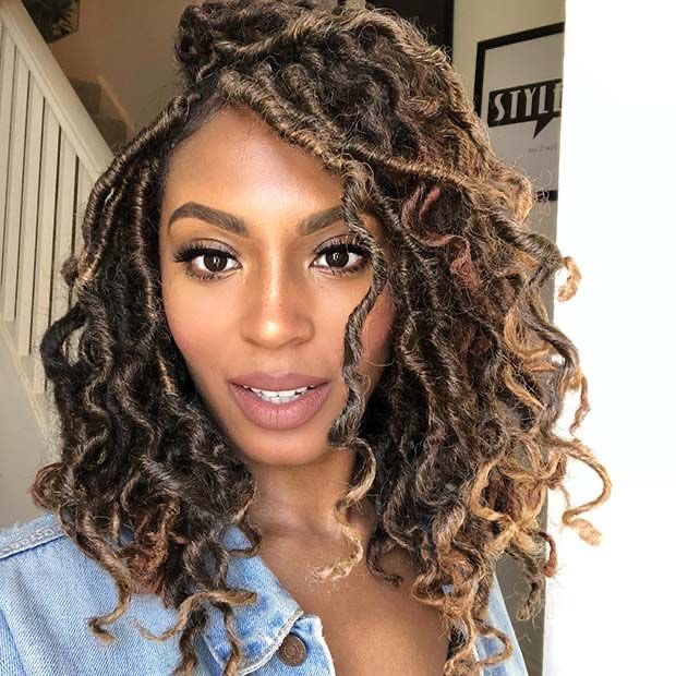 You decided to do faux locs again because they look better the longer you keep them! You trying out the new soft locs or going for short crochet locs?