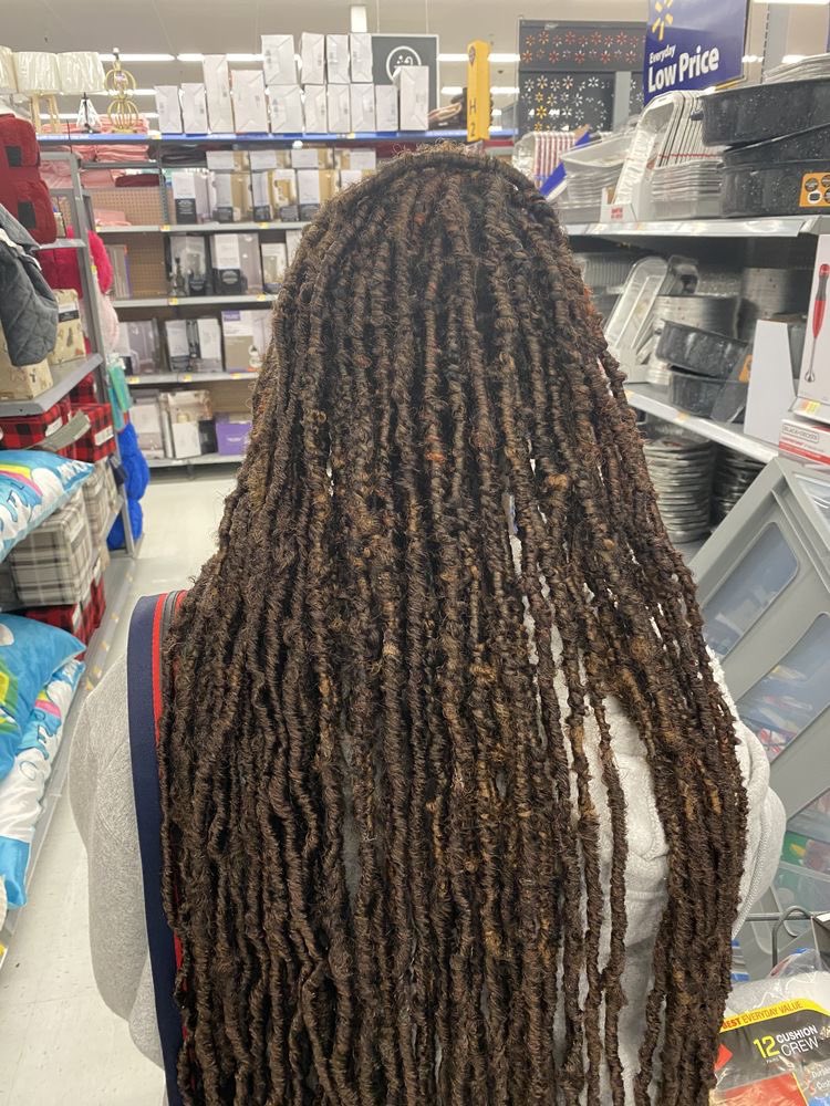 You decided to do faux locs again because they look better the longer you keep them! You trying out the new soft locs or going for short crochet locs?