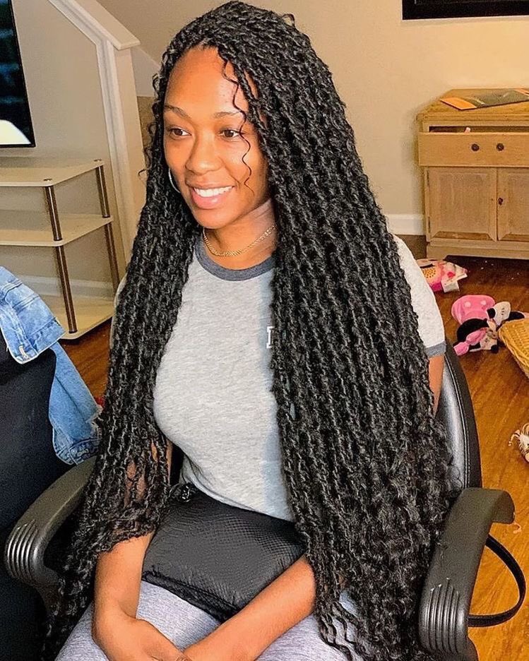 You decided to do faux locs again because they look better the longer you keep them! You trying out the new soft locs or going for short crochet locs?