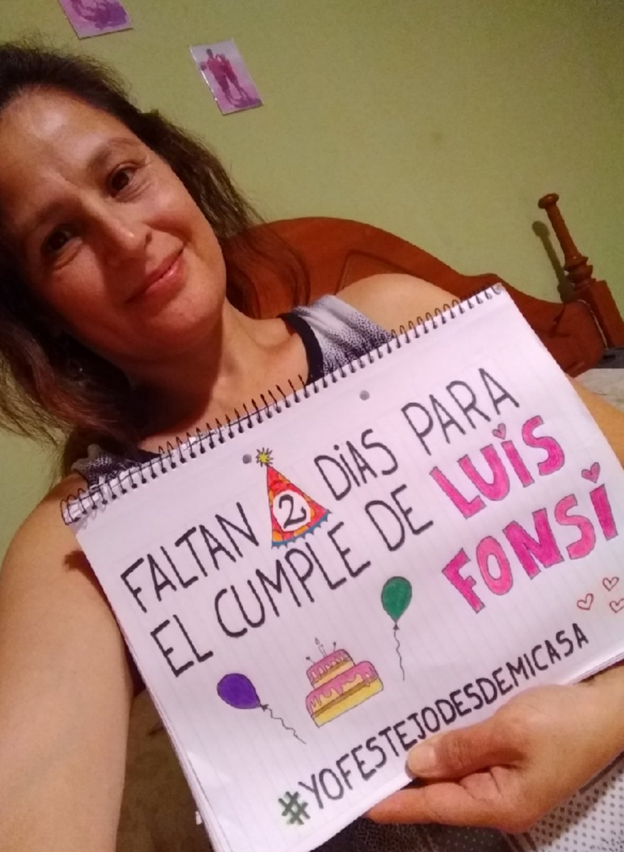 Solo 2dias para el cumple 🎉 de 
<a href="/LuisFonsi/">Luis Fonsi</a> 💕🎈🎂
<a href="/Fonsisangels/">Fonsi's Angels Arg</a> 👼