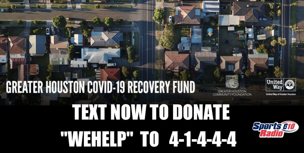 957thefan's tweet photo. Entercom Houston is proud to join @HouUnitedWay and The Greater Houston Community Foundation to raise money for those who need it most.
To donate to the Greater Houston COVID-19 Recovery Fund, text “WEHELP” to 41444.
INFO: https://t.co/qGzmCqvhmQ https://t.co/Y3U556UQq8