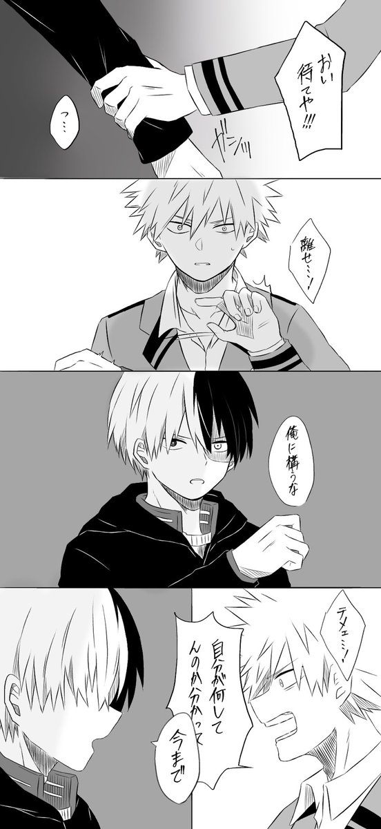 敵に闇堕ちした轟と助けたい爆豪の話

(※要素あんま無いけど爆轟っぽい) 