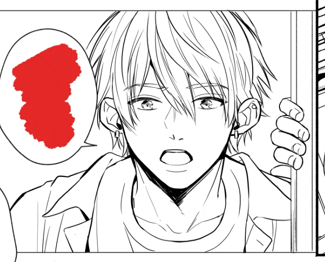 ペン入れ～!✏️ 