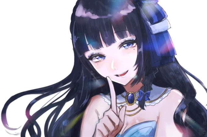#葵の絵
ドレスの葵ちゃん 
