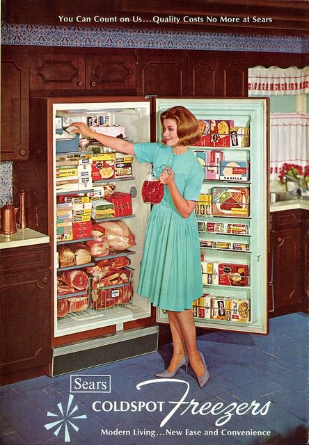 森永タミー コメント下さった皆さん ありがとうございました 寝てました 笑 そうなんですか あの時代の主婦はリアルでもキチンとしてたんですね 60年代の冷蔵庫の画像ですが変わったデザインだし 中身が当時の日本人からすると夢のようです