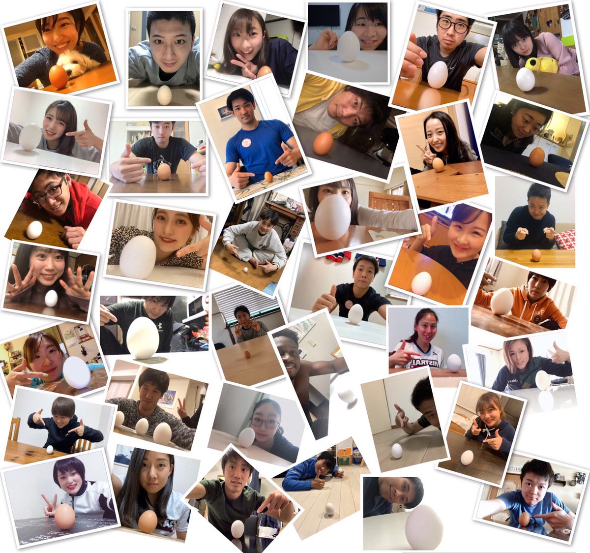 sportsdrtsuji's tweet photo. 時間のある今だからこそ、筋トレだけでなく脳トレもやる。卵が立つことよりも立てようとしている時に、脳にβ波とα波が出て、脳が落ち着く。新型コロナなど外界のことなど考えずに、今ここ自分だけを考え、ただ信じて、心を落ち着け、するべきことをする練習。
#GOKIGEN #FlowDo It #落ち着いて その② https://t.co/msIdQH9SLr