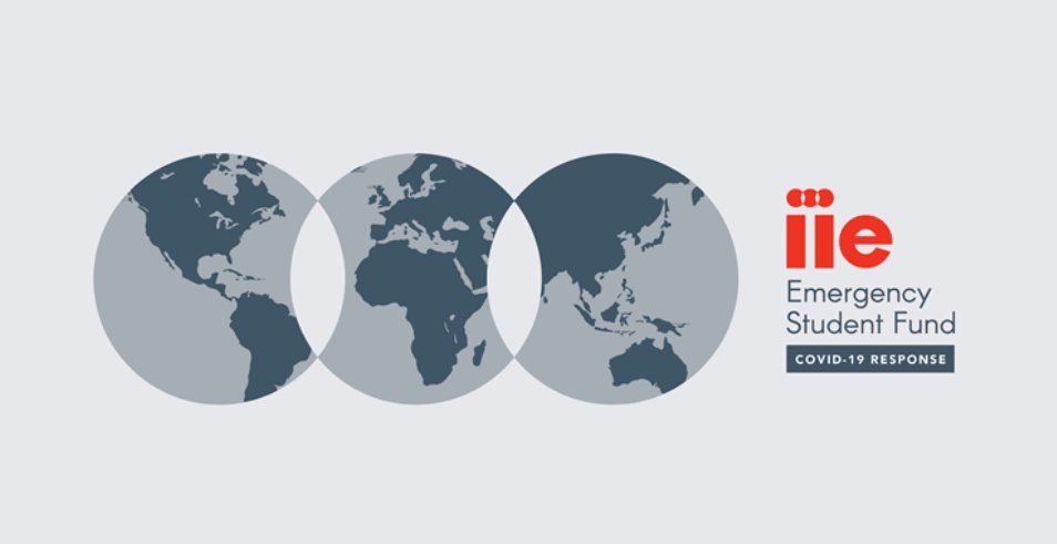 jnbaer's tweet photo. Excellent to see that @IIEglobal has launched its most expansive ever Emergency Student Fund of $1 million to support international students in the United States impacted by #COVID19.  U.S. higher education institutions can nominate students at https://t.co/7re0z91fJW https://t.co/cHlyq4lW9M