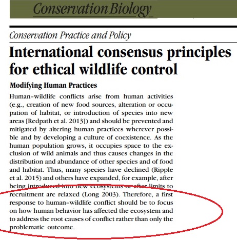 @LandEthics @alicksimmons @MatthewJBruce @BobFlemming73 @Wayfaringhind @TVsSimonKing @WildJustice_org Key message from the paper that Alick signposted on an ethicallly-based approach for decision making on wildlife control is that the onus lies on landusers to remove the root causes of conflict - their activities! Don't expect any tax payer handouts if you don't @stop_buyin_shit