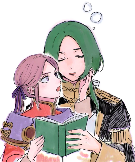 リクエストのちびエルとリンハルト 